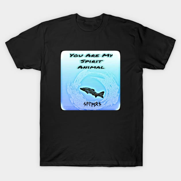 Salmon Totem T-Shirt by Share_1
